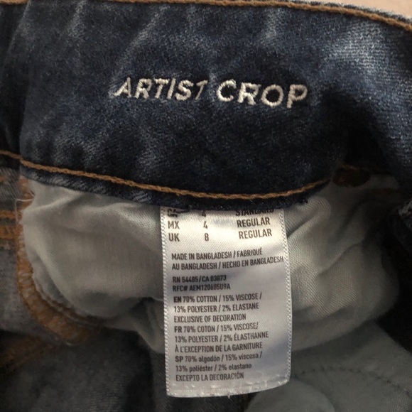 american eagle cropped jeans - Picture 4 of 5